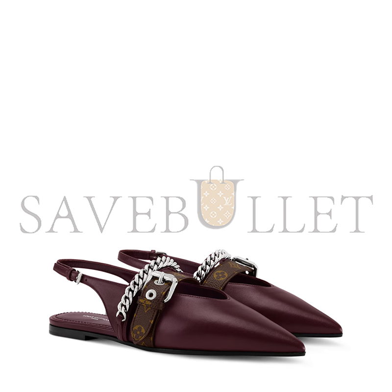 l0vis Vvtt0n lv vibe slingback flat ballerina 1aicnm